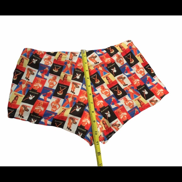 PLAYBOY Shorts Rare Playboy Booty Shorts Covers Or Swim Bottoms